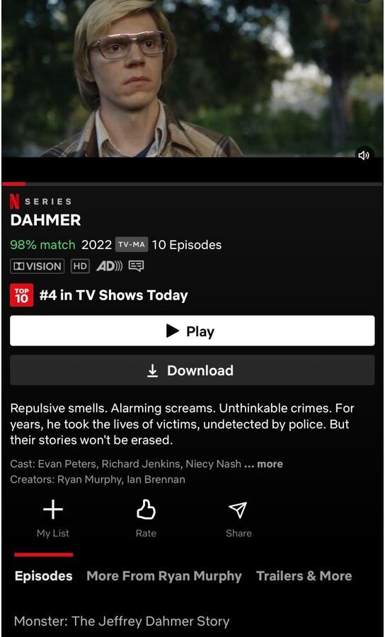 Mixed Reviews at EHHS on The New Jeffrey Dahmer Series Attracts Controversy