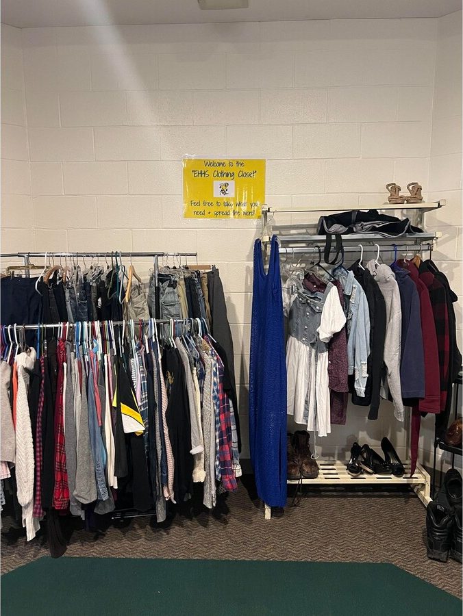 The EHHS Clothing Closet for Students in Need