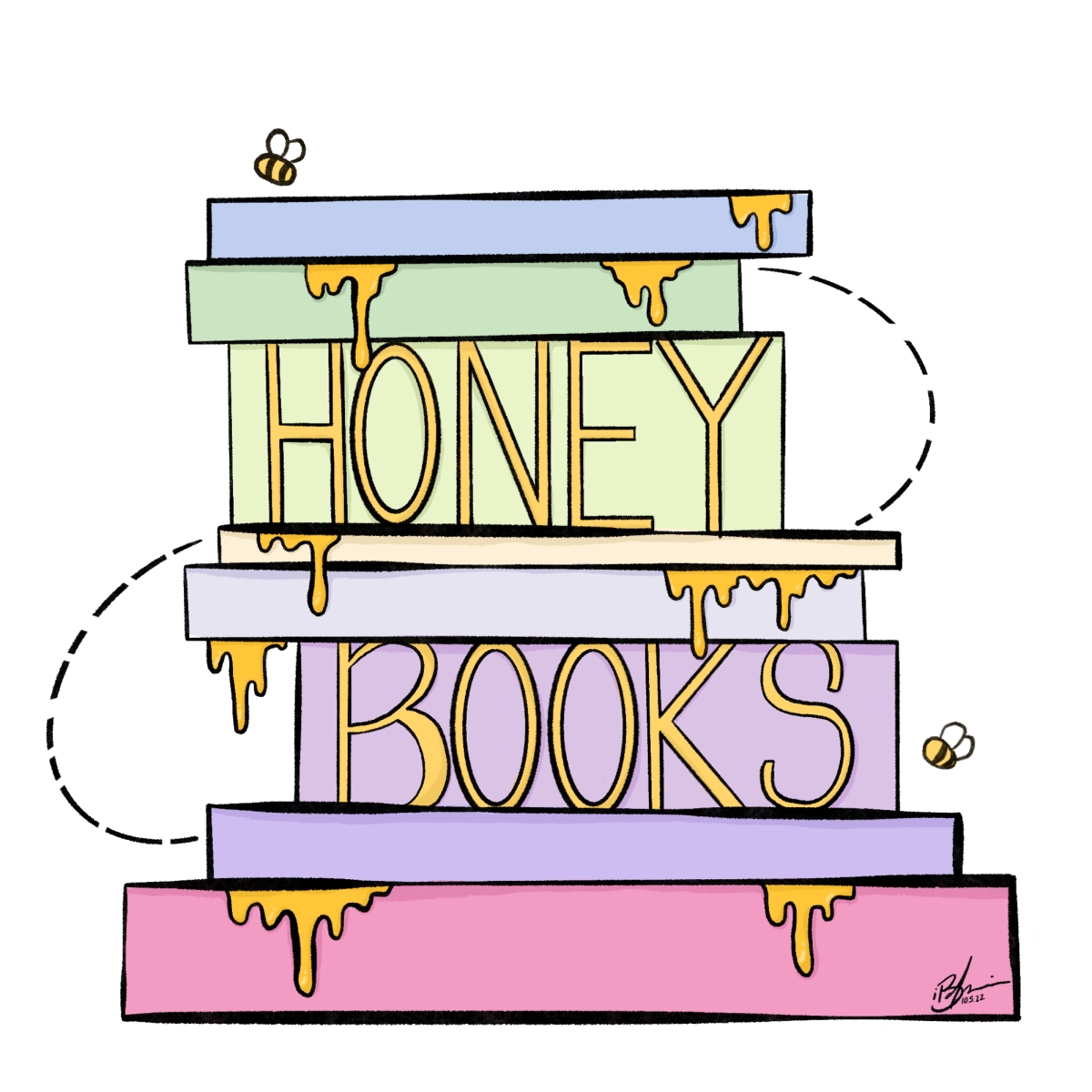 Honey Books logo by Isabella Balseiro