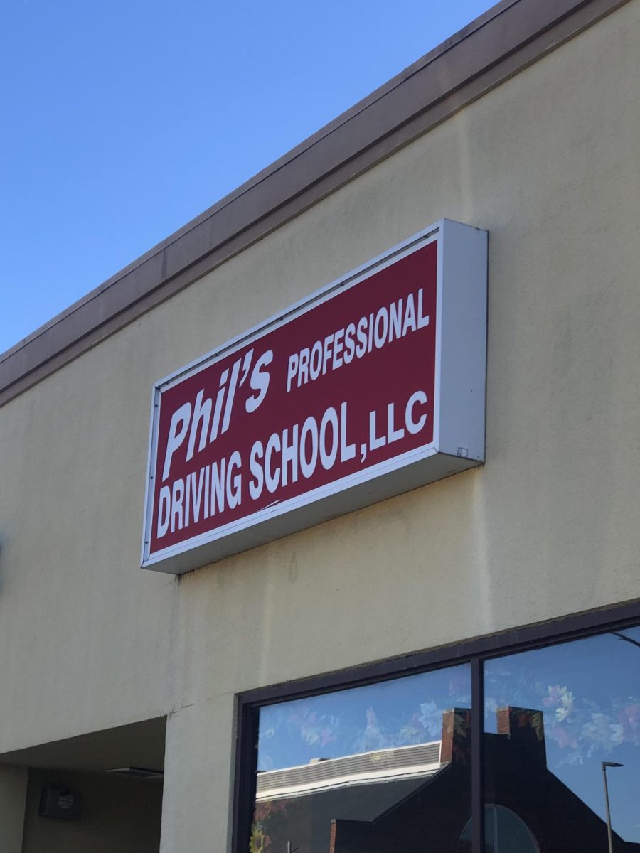 Outside of Phil's Driving School