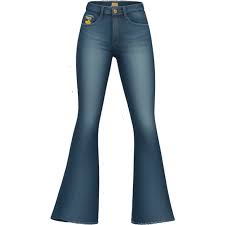 Flared jeans