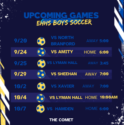 Upcoming Games Week of 9/22