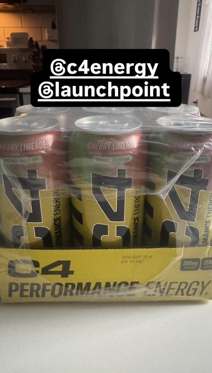 This is East Haven High School student Adam McIntyre's NIL deal where he gets free C4 energy drinks if he's post and tags them on his story.
